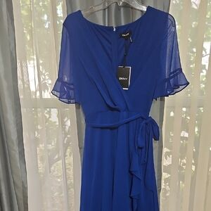 DKNY Women's Blue Dress